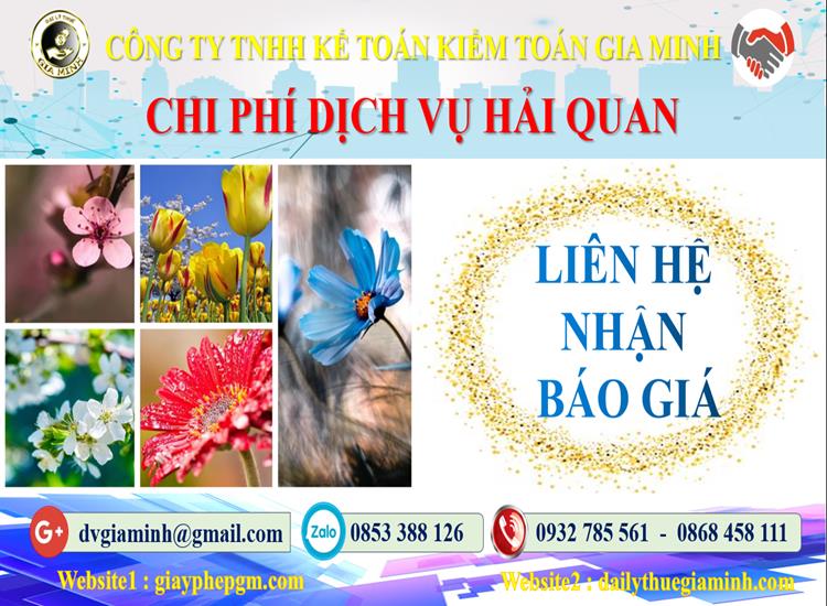 Chi phí dịch vụ hải quan TP Đà Nẵng