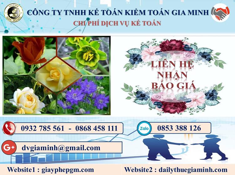 Chi phí thay đổi giấy phép kinh doanh giá rẻ tại Bạc Liêu