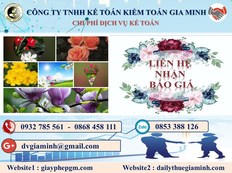 Chi phí kế toán tại Huyện An Lão