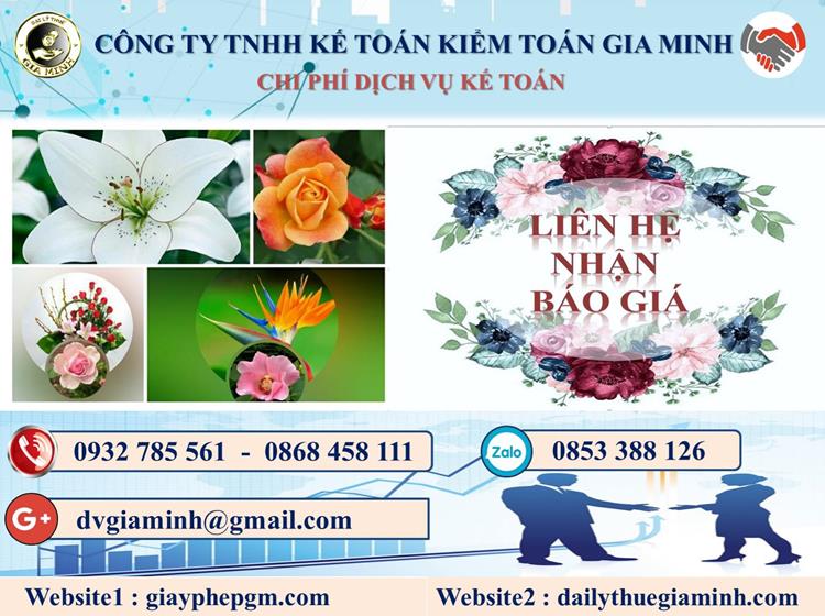 Dịch vụ kế toán tại Quận 11 5 Chi phí kế toán tại Quận 11
