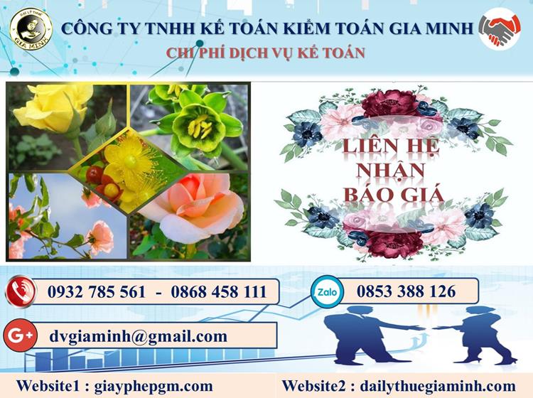 Chi phí kế toán tại Quận Kiến An