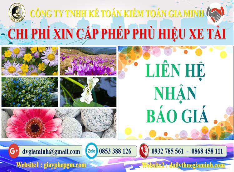 Dịch vụ làm phù hiệu xe tải tại Hải Dương 5 Chi phí xin giấy phép phù hiệu xe tải tại Hải Dương