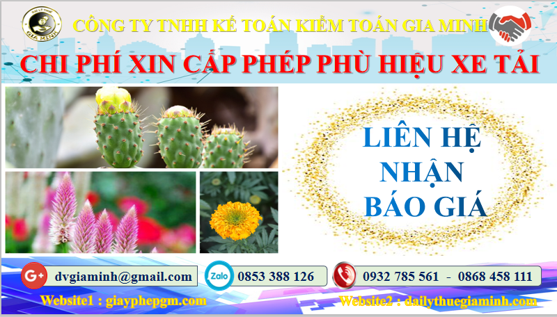 Dịch vụ làm phù hiệu xe tải tại TPHCM 5 Chi phí xin giấy phép phù hiệu xe tải tại TPHCM