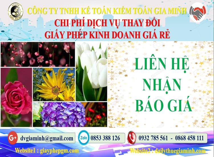 Thủ tục đăng ký giấy phép kinh doanh tại Huyện Ứng Hòa 5 Chi phí đăng ký giấy phép kinh doanh tại Huyện Ứng Hòa