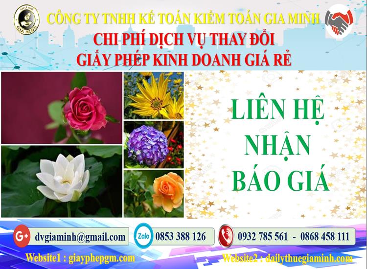 Chi phí đăng ký giấy phép kinh doanh tại Quận 12