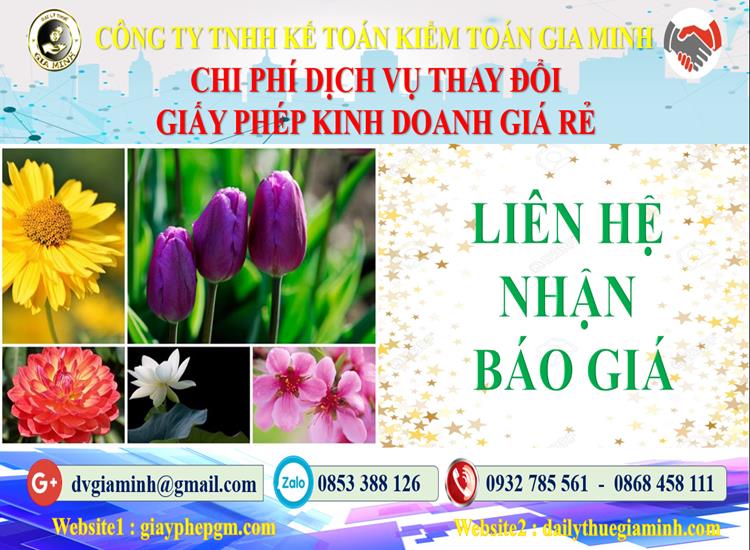 Chi phí đăng ký giấy phép kinh doanh tại Quận 3