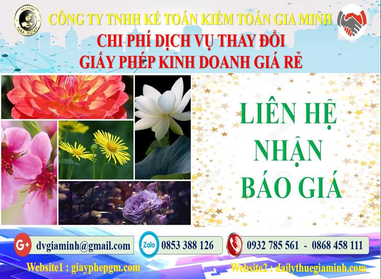 Chi phí đăng ký giấy phép kinh doanh tại Quận 4
