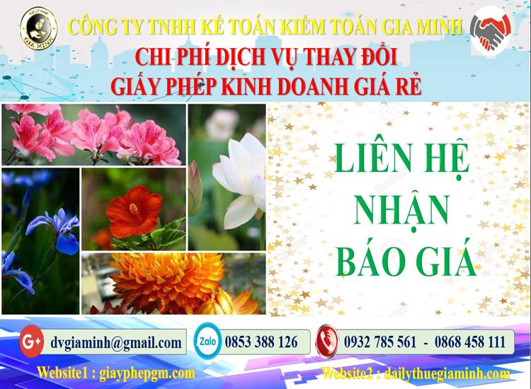 Chi phí đăng ký giấy phép kinh doanh tại Quận 8