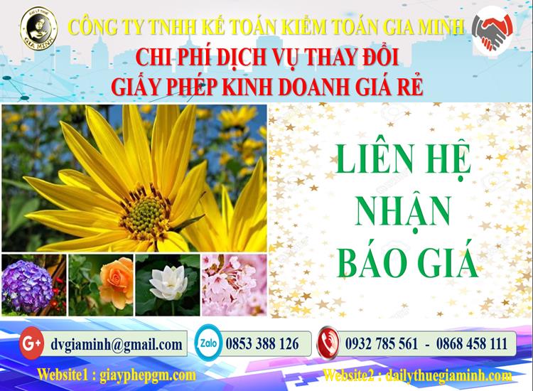 Chi phí đăng ký giấy phép kinh doanh tại Quận 9