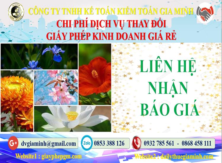 Chi phí đăng ký giấy phép kinh doanh tại Quận Ba Đình