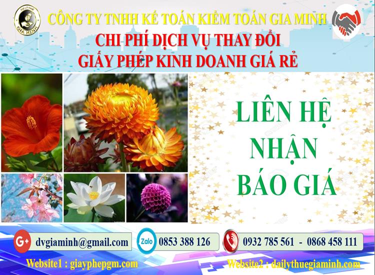 Thủ tục đăng ký giấy phép kinh doanh tại Quận Bình Tân 5 Chi phí đăng ký giấy phép kinh doanh tại Quận Bình Tân