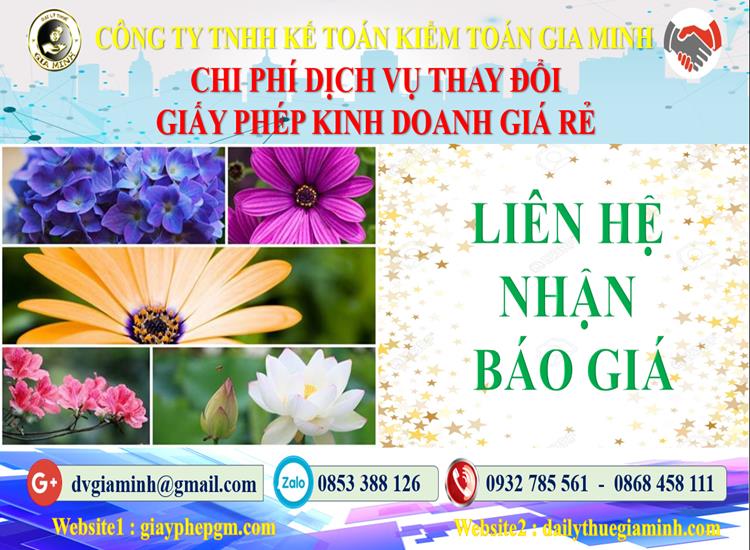 Chi phí đăng ký giấy phép kinh doanh tại Quận Bình Thạnh