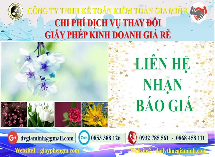 Chi phí đăng ký giấy phép kinh doanh tại Quận Đống Đa