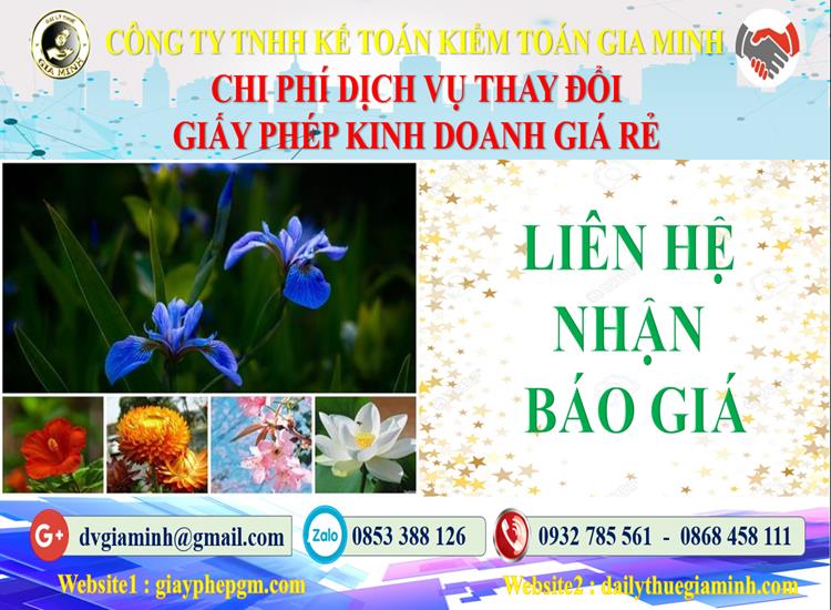 Chi phí đăng ký giấy phép kinh doanh tại Quận Hà Đông