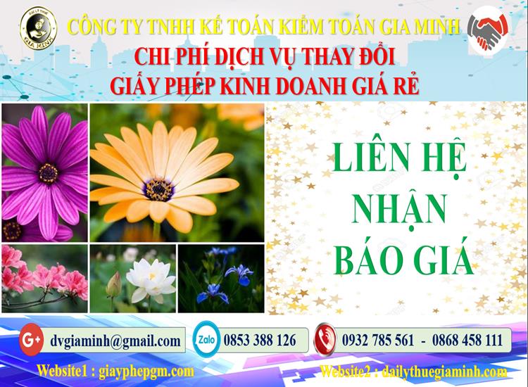 Chi phí đăng ký giấy phép kinh doanh tại Quận Long Biên