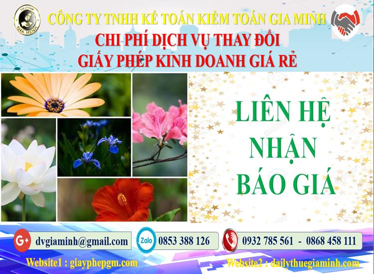 Chi phí đăng ký giấy phép kinh doanh tại Quận Phú Nhuận
