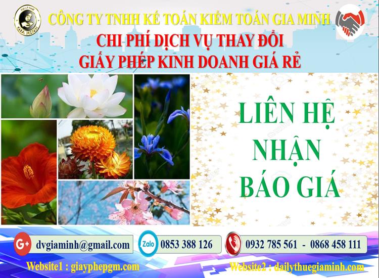 Thủ tục đăng ký giấy phép kinh doanh tại Quận Tân Phú 5 Chi phí đăng ký giấy phép kinh doanh tại Quận Tân Phú