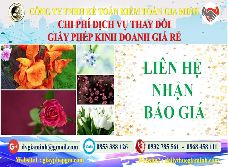 Chi phí đăng ký giấy phép kinh doanh tại Quận Thanh Xuân