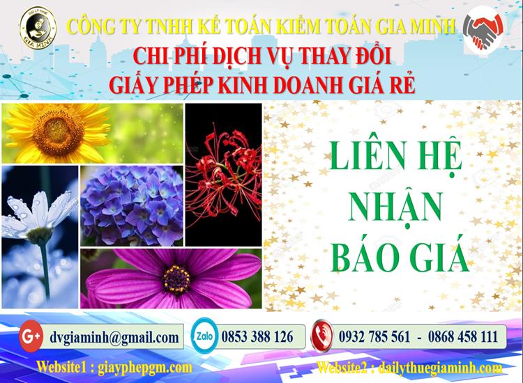 Thủ tục đăng ký giấy phép kinh doanh tại Quận Thốt Nốt 5 Chi phí đăng ký giấy phép kinh doanh tại Quận Thốt Nốt