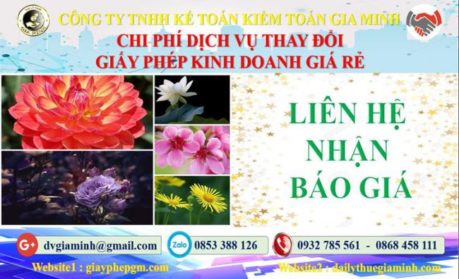 Chi phí đăng ký giấy phép kinh doanh tại Thành phố Thủ Đức