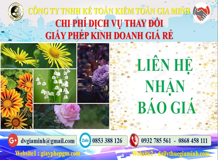 Chi phí đăng ký giấy phép kinh doanh tại TP Đà Nẵng