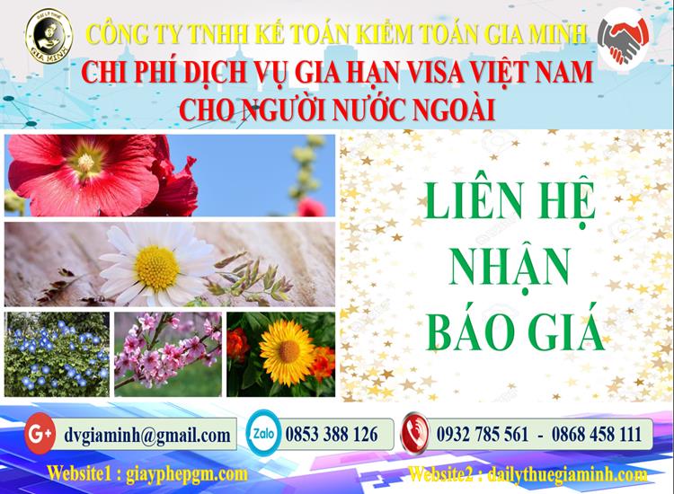 Dịch vụ gia hạn visa việt nam cho người nước ngoài tại Đắk Nông 5 Bảng giá gia hạn visa Việt Nam tại Đắk Nông