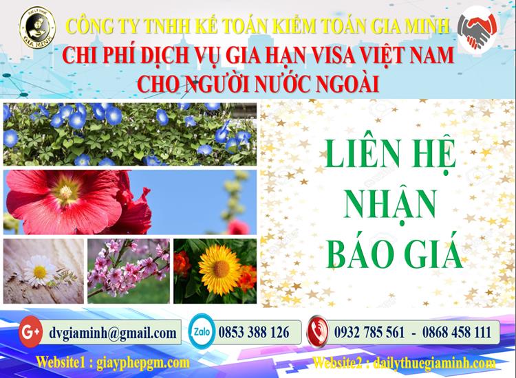 Dịch vụ gia hạn visa việt nam cho người nước ngoài tại Đồng Nai 5 Bảng giá gia hạn visa Việt Nam tại Đồng Nai
