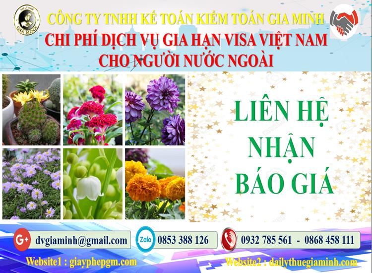 Bảng giá gia hạn visa Việt Nam tại Hà Nam