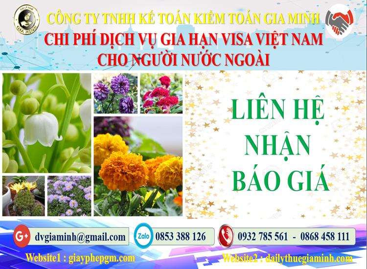 Dịch vụ gia hạn visa việt nam cho người nước ngoài tại Phú Quốc 5 Bảng giá gia hạn visa Việt Nam tại Phú Quốc