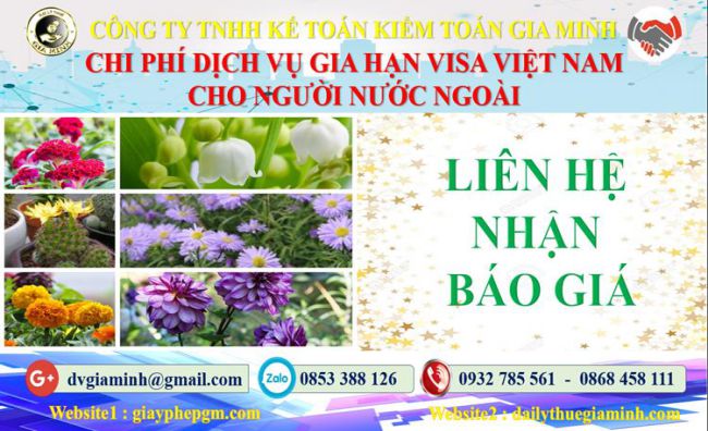 Dịch vụ gia hạn visa việt nam cho người nước ngoài tại Quận 2 5 Bảng giá gia hạn visa Việt Nam tại Quận 2