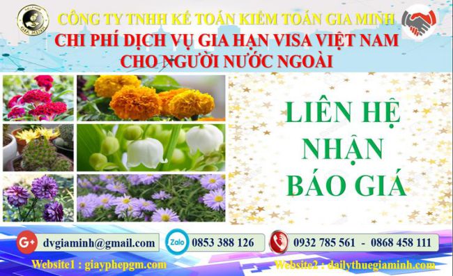 Dịch vụ gia hạn visa việt nam cho người nước ngoài tại Quận 5 5 Bảng giá gia hạn visa Việt Nam tại Quận 5