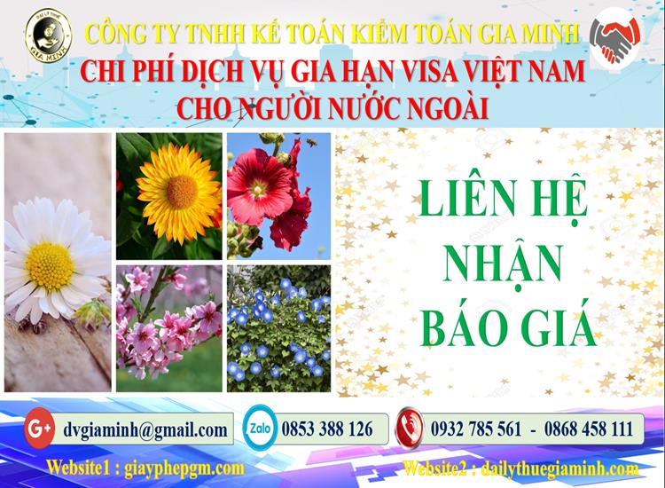 Dịch vụ gia hạn visa việt nam cho người nước ngoài tại Quận 9 5 Bảng giá gia hạn visa Việt Nam tại Quận 9