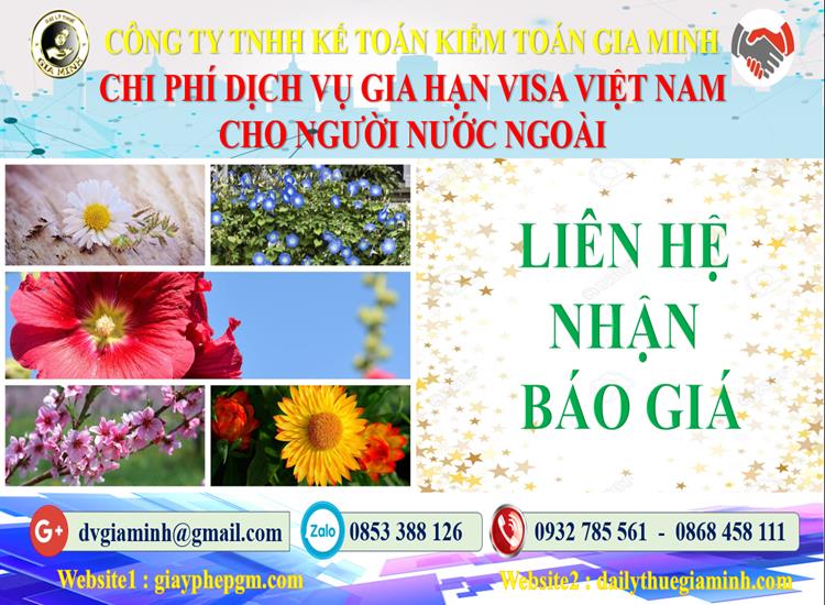 Bảng giá gia hạn visa Việt Nam tại Quận Bình Thủy 