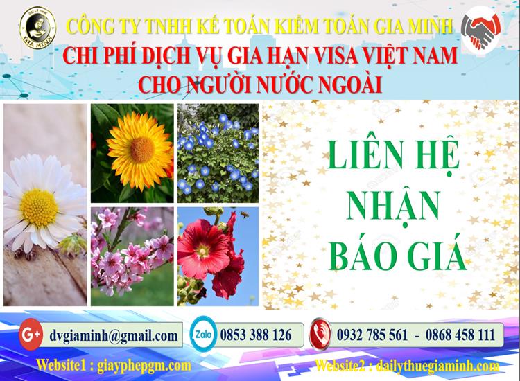 Bảng giá gia hạn visa Việt Nam tại Quận Ô Môn