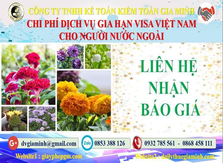 Dịch vụ gia hạn visa việt nam cho người nước ngoài tại Tây Ninh 5 Bảng giá gia hạn visa Việt Nam tại Tây Ninh