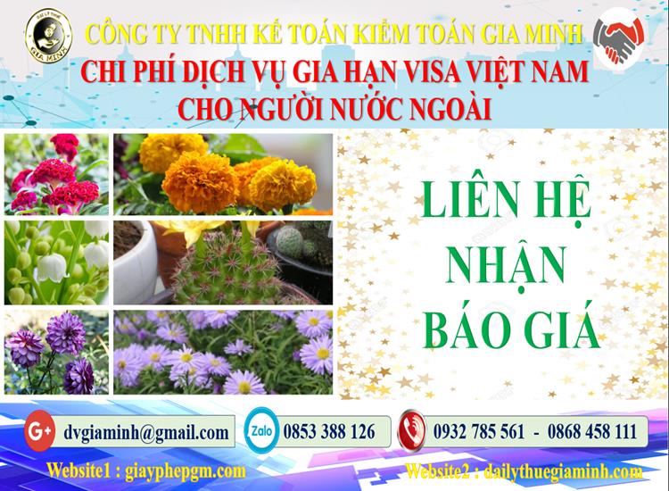 Dịch vụ gia hạn visa việt nam cho người nước ngoài tại Thái Bình 5 Bảng giá gia hạn visa Việt Nam tại Thái Bình