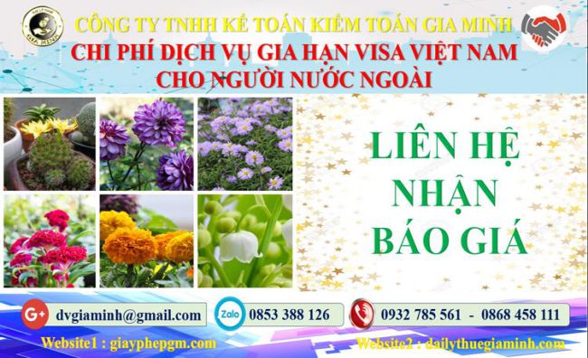 Dịch vụ gia hạn visa việt nam cho người nước ngoài tại Vũng Tàu 5 Bảng giá gia hạn visa Việt Nam tại Vũng Tàu