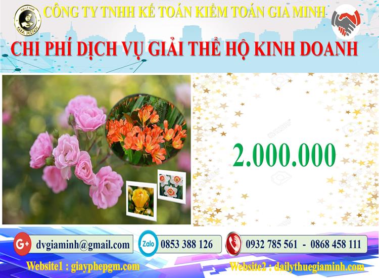 Giải thể hộ kinh doanh Quảng Ninh 5 Bảng giá giải thể hộ kinh doanh cá thể tại Quảng NinhBảng giá giải thể hộ kinh doanh cá thể tại Quảng Ninh
