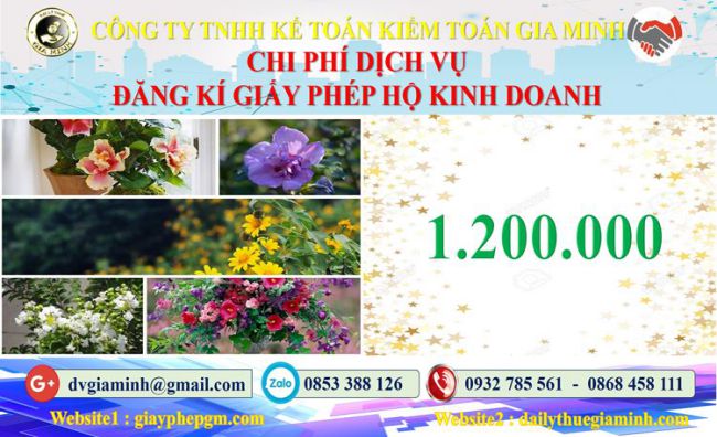 Hộ kinh doanh tại Bạc Liêu 5 Bảng giá thành lập hộ kinh doanh tại Bạc Liêu
