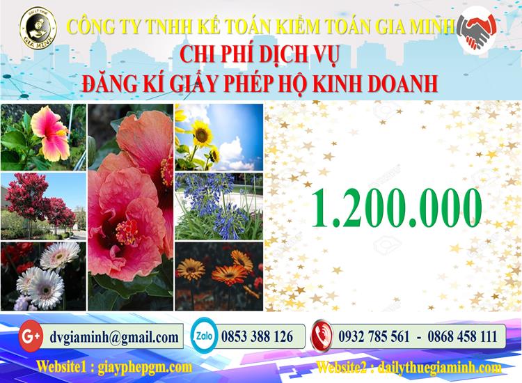 Hộ kinh doanh tại Hòa Bình 5 Bảng giá thành lập hộ kinh doanh tại Hòa Bình