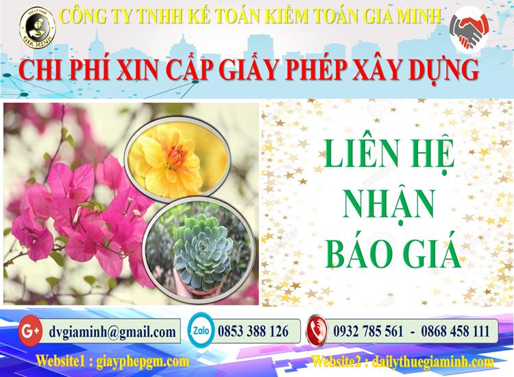 Hồ sơ xin giấy phép xây dựng tại Hà Nam 5 Bảng giá xin giấy phép xây dựng tại Hà Nam