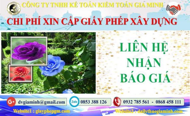 Hồ sơ xin giấy phép xây dựng tại Huyện Cờ Đỏ 5 Bảng giá xin giấy phép xây dựng tại Huyện Cờ Đỏ