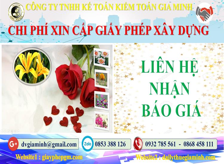 Hồ sơ xin giấy phép xây dựng tại Kiên Giang 5 Bảng giá xin giấy phép xây dựng tại Kiên Giang