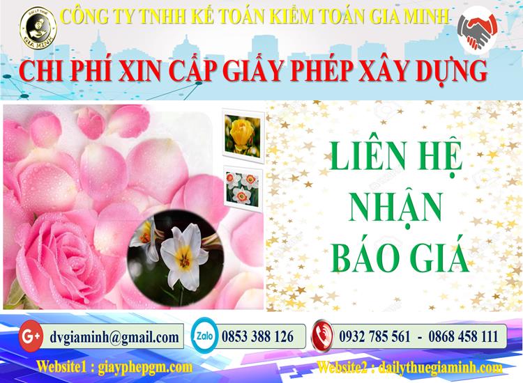 Hồ sơ xin giấy phép xây dựng tại TP Hà Nội 5 Bảng giá xin giấy phép xây dựng tại TP Hà Nội