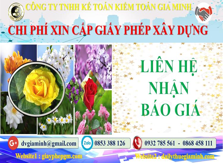 Bảng giá xin cấp giấy phép xây dựng nhà xưởng tại Quận Bình Tân