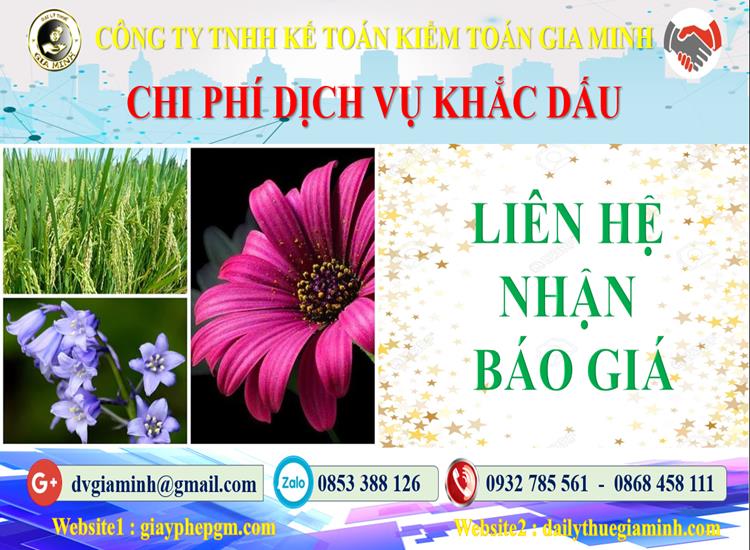 Khắc dấu tại Bạc Liêu 5 Bảng giá khắc dấu Bạc Liêu