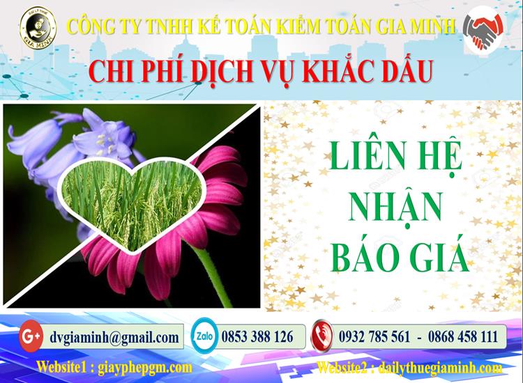 Bảng giá khắc dấu Lâm Đồng