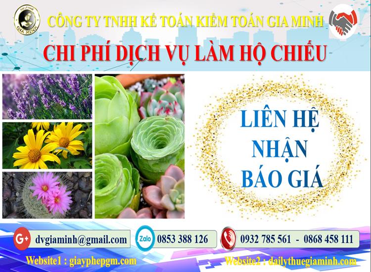 Làm hộ chiếu Bắc Ninh 5 Chi phí làm hộ chiếu tại Bắc Ninh