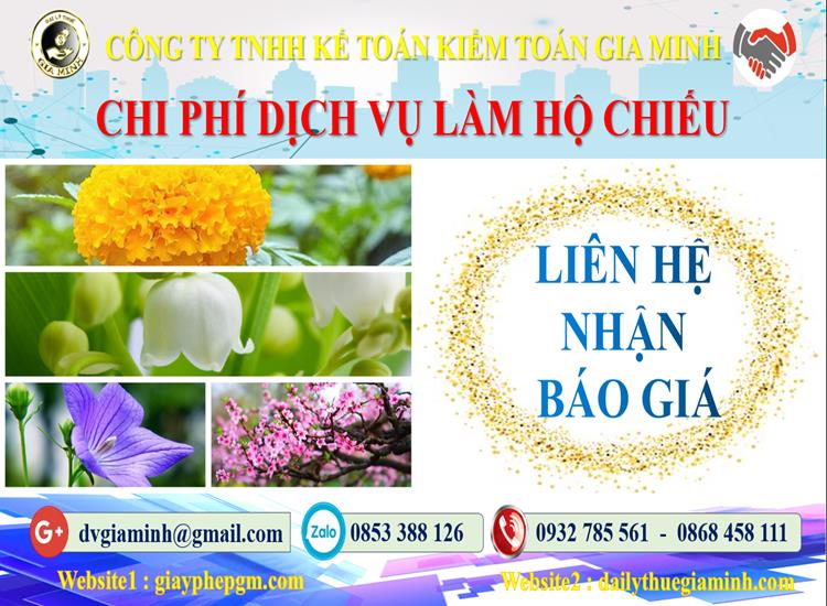 Làm hộ chiếu Đà Nẵng 5 Chi phí làm hộ chiếu tại Đà Nẵng