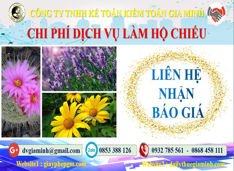 Làm hộ chiếu Quận 11 5 Chi phí làm hộ chiếu tại Quận 11